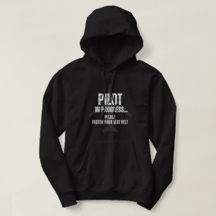 Veste À Capuche pilote en cours futur avion pilote