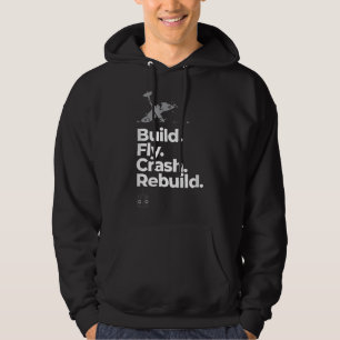 Veste À Capuche Pilote RC Construire Vol Crash Reconstruire Radioc