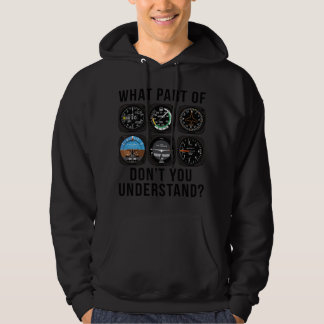 Veste À Capuche Pilotes drôles Art Hommes Femmes Instruments de co