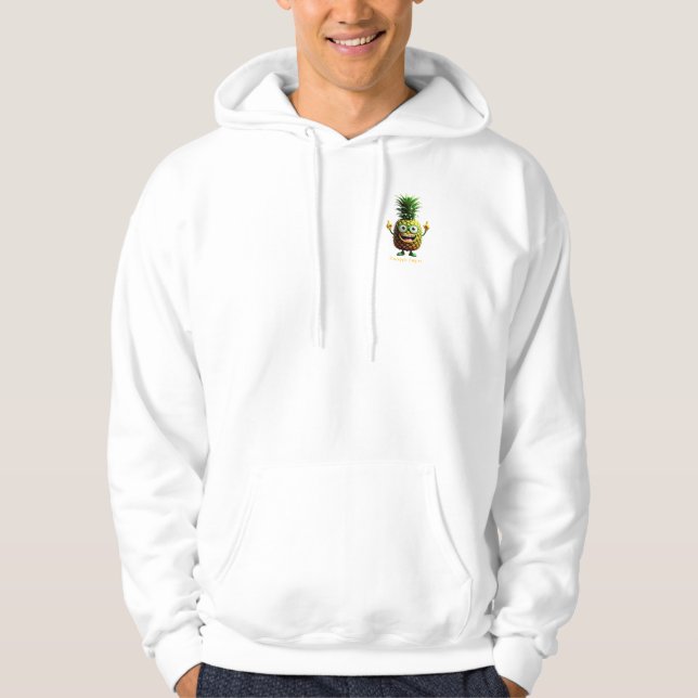 Veste À Capuche PineZhu - Empire d'ananas  (Devant)