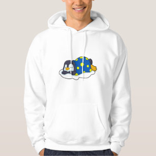 Veste À Capuche Pingouin au coucher avec couverture