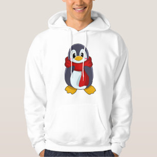 Veste À Capuche Pingouin avec Écharpe