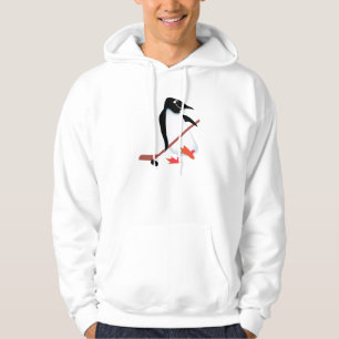 Veste À Capuche Pingouin d'hockey