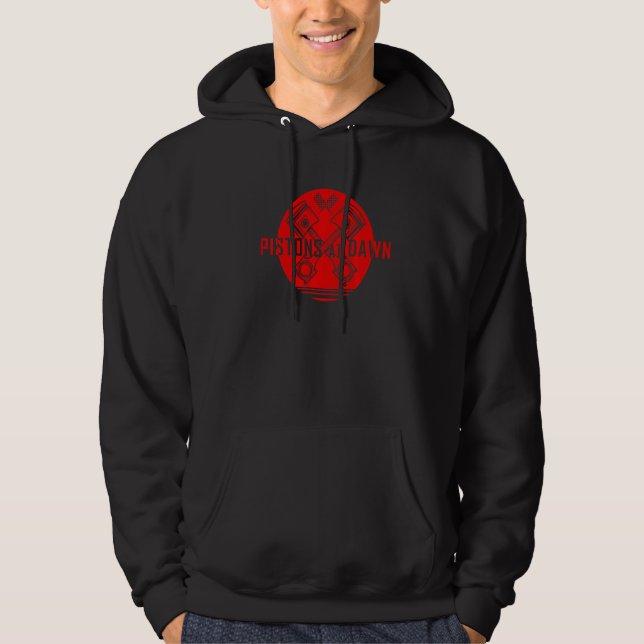 Veste À Capuche Pistons à l'aube (Devant)