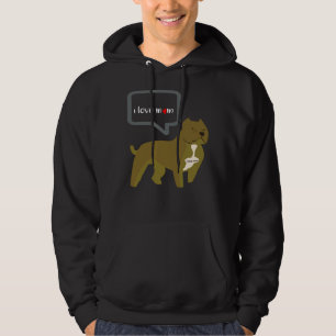 Veste À Capuche Pit Bull I Love Maman Tattoo Mère Fête S