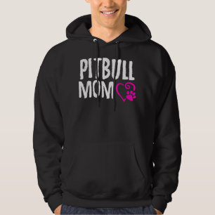 Veste À Capuche Pitbull maman J'aime mon cadeau de chemise pitbull
