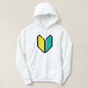Veste À Capuche Pixel 8 bits Wakaba / Mark Shoshinsha