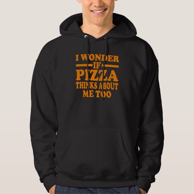 Veste À Capuche Pizza Drôle Pour Hommes Femmes Enfants Restauratio (Devant)