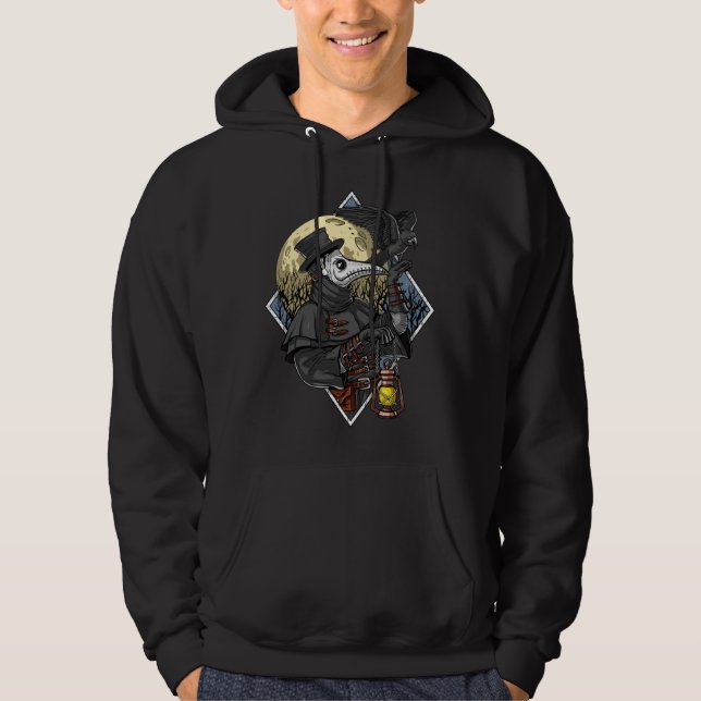Veste À Capuche Plague-docteur (Devant)