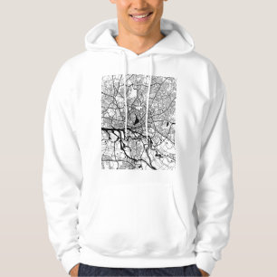 Veste À Capuche Plan de la ville de Hambourg en Allemagne