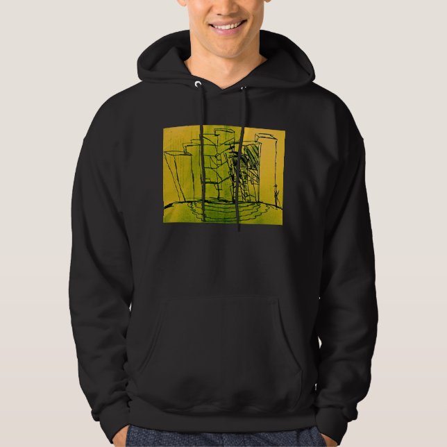 VESTE À CAPUCHE PLAN DE LEÇON VILLE (Devant)