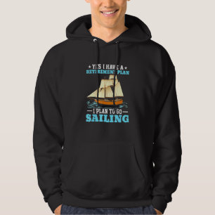 Veste À Capuche Plan de retraite des bateaux à voile