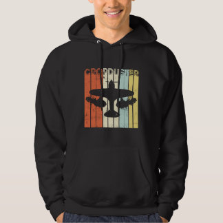 Veste À Capuche Plane de duvet de cultures Vintages rétro