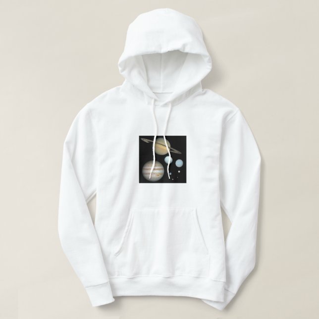 Veste À Capuche planète (Design devant)