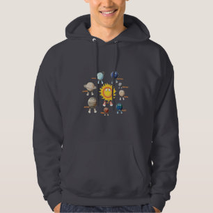 Veste À Capuche Planètes et système solaire