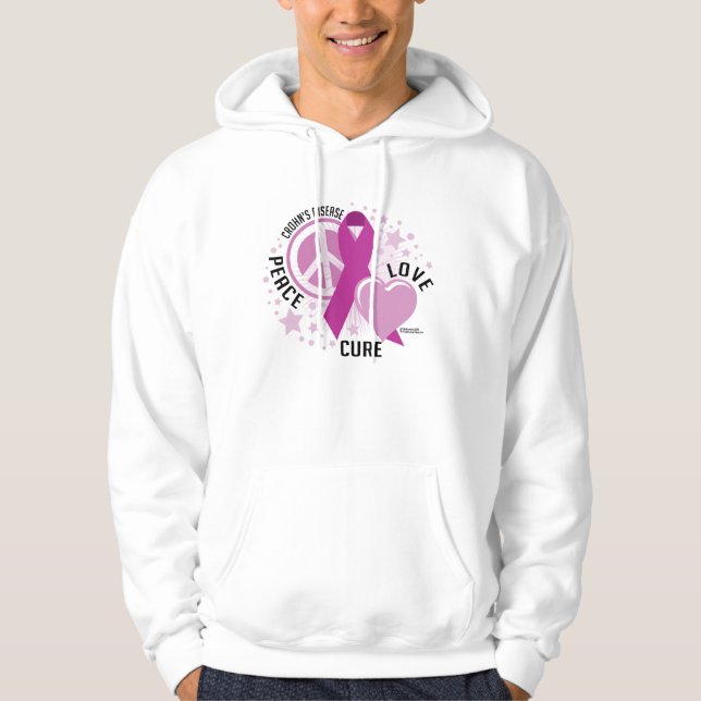 Veste À Capuche PLC de maladie de Crohn (Devant)