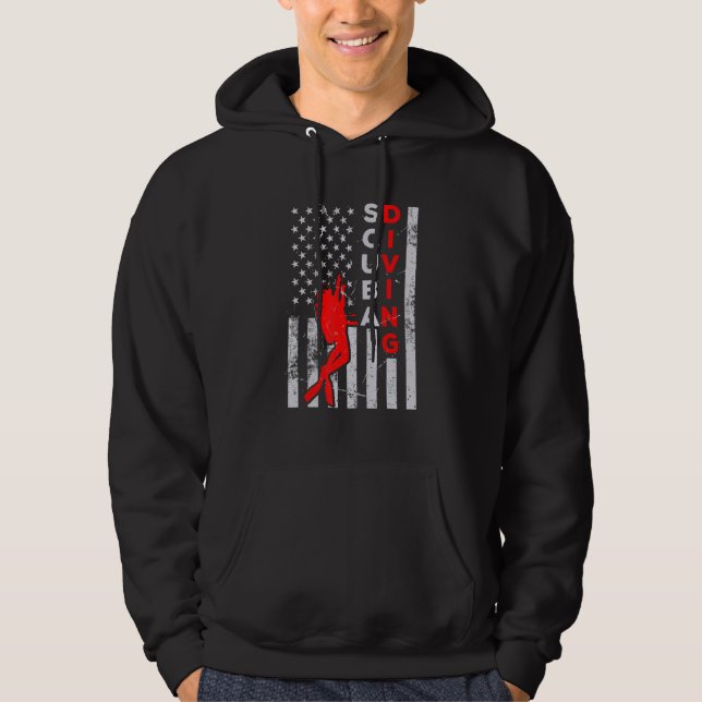 Veste À Capuche Plongée sous-marine (Devant)