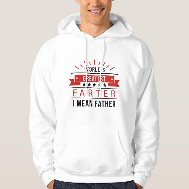 Veste À Capuche Plus Grand Pétomane du Monde (Devant)