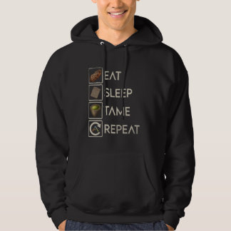 Veste À Capuche Plus que Incroyable Manger Dormir Dompter Répéter