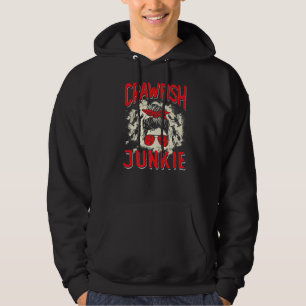 Veste À Capuche Poisson-crevettes blanchies Junkie Femmes Poisson-
