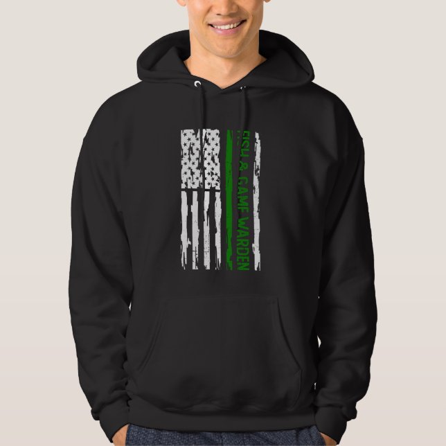 Veste À Capuche Poisson Et Jeu De Garde (Devant)