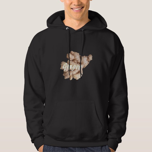 Veste À Capuche Poivre de gingembre (Devant)