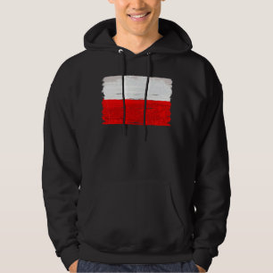 Veste À Capuche Pologne Drapeau Pologne