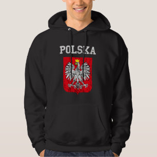 Veste À Capuche Polska Pologne Aigle Pologne Patrimoine Polonais P