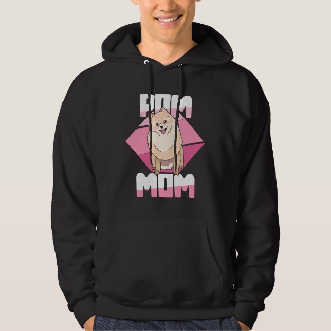 Veste À Capuche Pom Maman Pomeranian Pygmy Pomeranian (Devant)