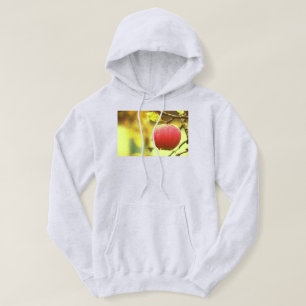 Veste À Capuche "Pomme rouge sur arbre" jolie photo. Commandez dès