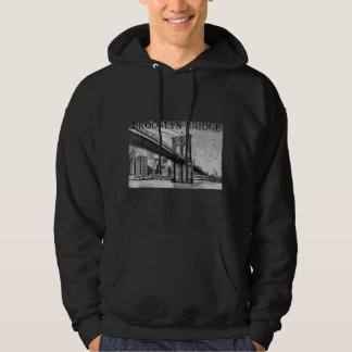 Veste À Capuche Pont de Brooklyn NYC Manhattan vers Brooklyn Femme
