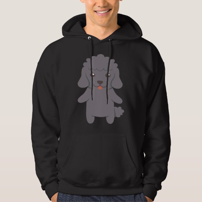 Veste À Capuche Poodle (Devant)