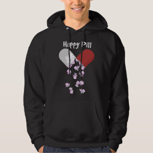 Veste À Capuche Poodle Chien Happy Pill Poodle Maman Papa Don