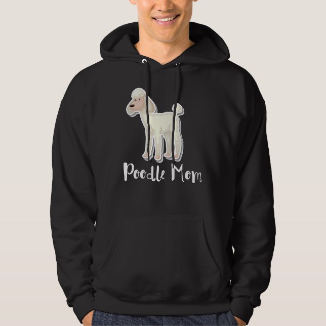 Veste À Capuche Poodle Maman Essentiel (Devant)