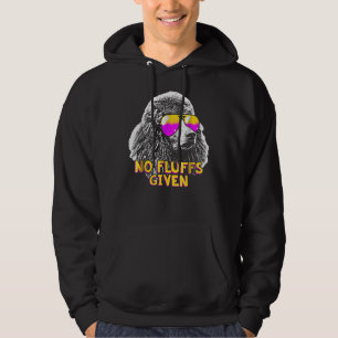 Veste À Capuche Poodle Pas de bouffées Drôle
