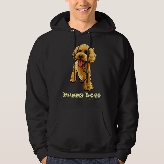 Veste À Capuche Poodle Puppy Love (Devant)