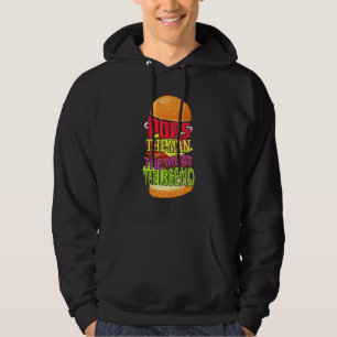 Veste À Capuche Pop The Man The Meat Happy Fête des pères Burger