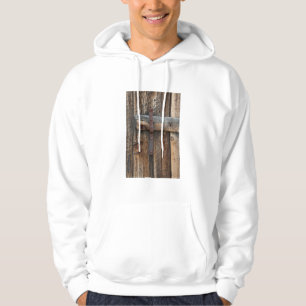 Veste À Capuche Porte en bois gros plan, Californie