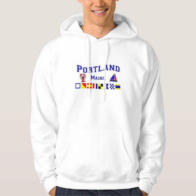 Veste À Capuche Portland, JE (Devant)