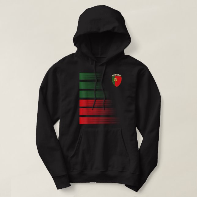 Veste À Capuche Portugal Football Portuga (Design devant)