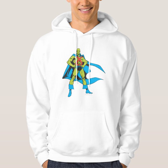 Veste À Capuche Poses Martian Manhunter (Devant)