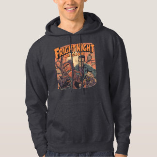 Veste À Capuche Poster d'horreur nocturne - Retro Werewolf et Mo