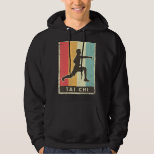 Veste À Capuche Poster vintage Tai Chi Sport Retro