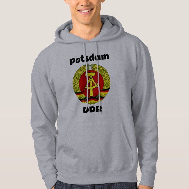 Veste À Capuche Potsdam, Allemagne de l'Est (DDR, RDA) (Devant)