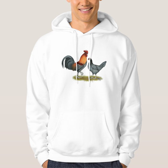Veste À Capuche Poule bleue du Delaware (Devant)