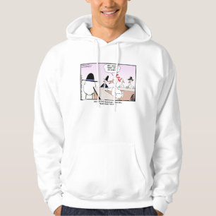 Veste À Capuche Poules du Vieux Ouest Sweatshirt drôle par Rick Lo