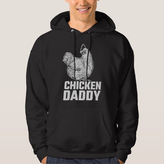 Veste À Capuche Poulet Daddy Obtuse Oeuf De Poulet (Devant)