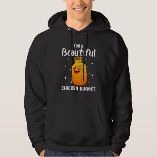 Veste À Capuche Poulet Nugget Design Enfants Hommes Femmes Mode Nu