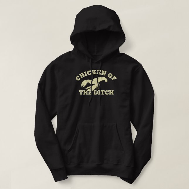 Veste À Capuche Poulets J'Aime Les Poulets (Design devant)