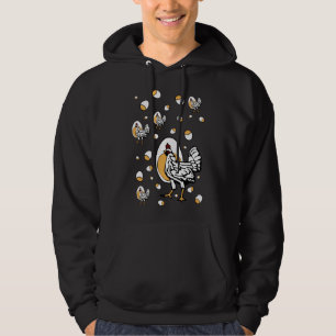 Veste À Capuche Poulets rétro